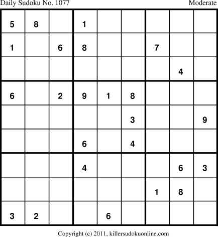 Killer Sudoku for 2/13/2011