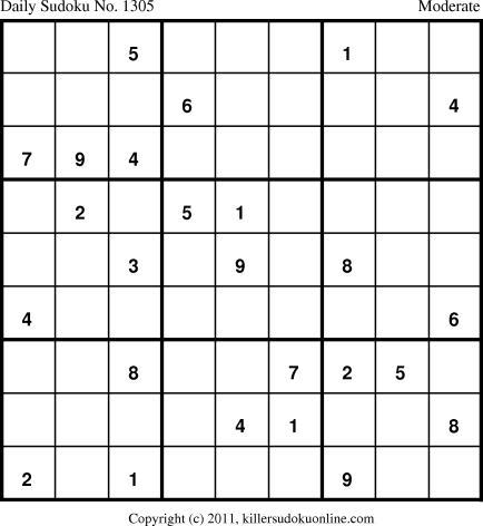 Killer Sudoku for 9/29/2011
