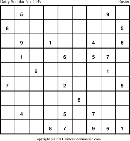 Killer Sudoku for 4/26/2011