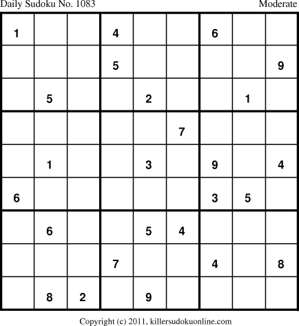 Killer Sudoku for 2/19/2011
