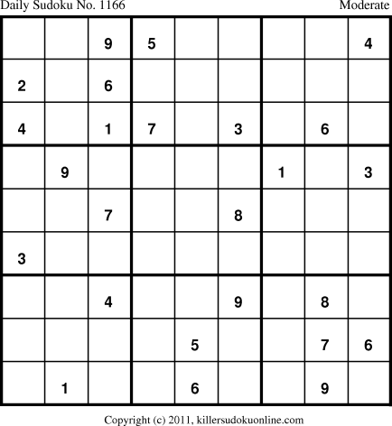 Killer Sudoku for 5/13/2011