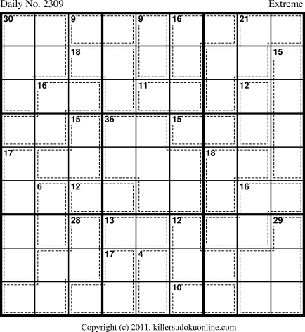 Killer Sudoku for 4/14/2012