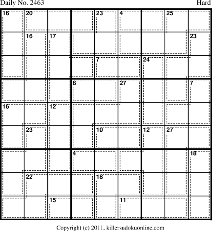 Killer Sudoku for 9/15/2012