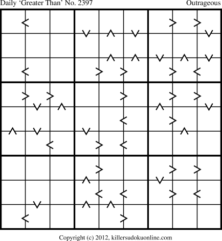 Killer Sudoku for 11/5/2012