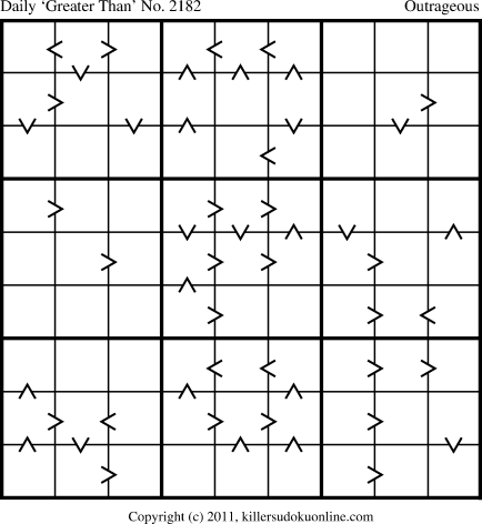 Killer Sudoku for 4/4/2012