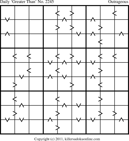 Killer Sudoku for 6/6/2012