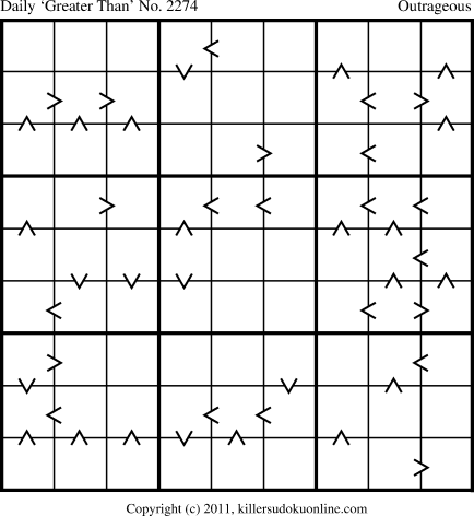 Killer Sudoku for 7/5/2012