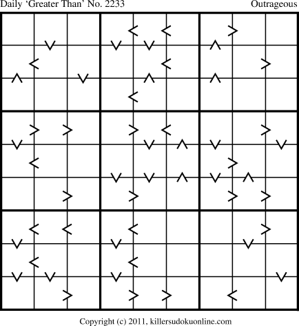 Killer Sudoku for 5/25/2012