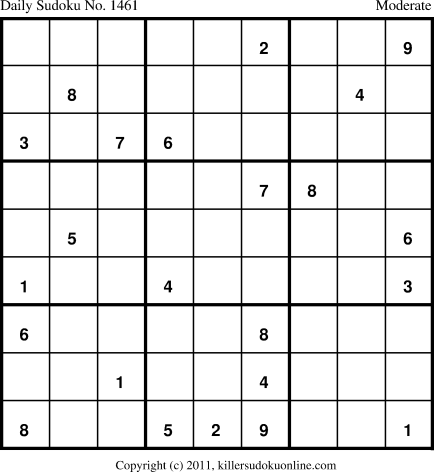 Killer Sudoku for 3/3/2012