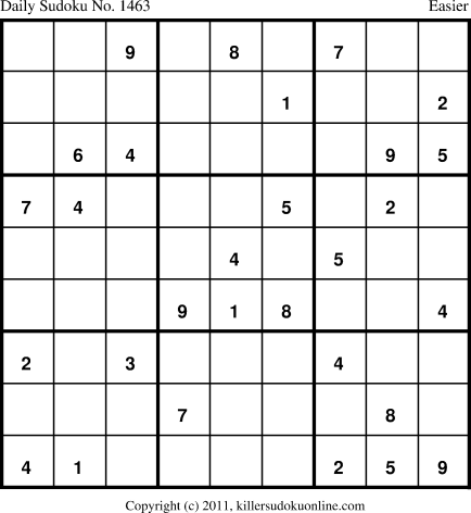 Killer Sudoku for 3/5/2012