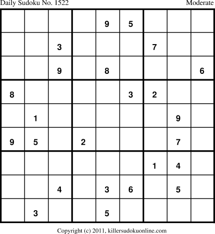 Killer Sudoku for 5/3/2012