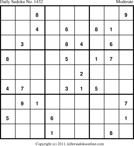 Killer Sudoku for 2/3/2012