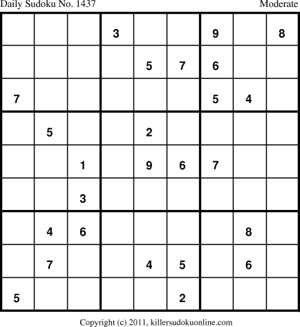 Killer Sudoku for 2/8/2012