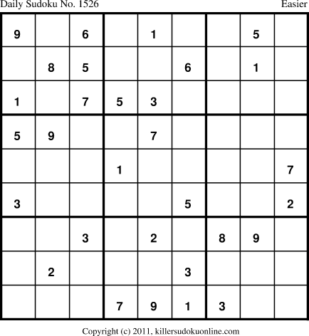 Killer Sudoku for 5/7/2012