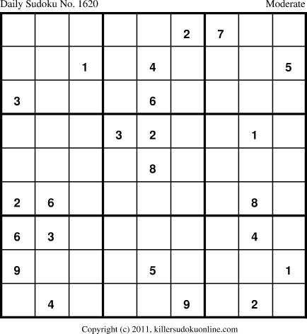Killer Sudoku for 8/9/2012