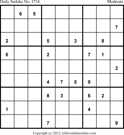 Killer Sudoku for 12/1/2012