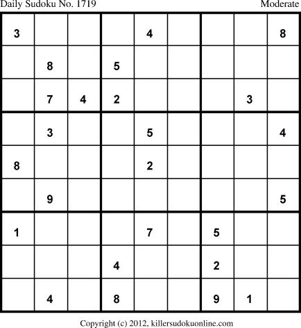 Killer Sudoku for 11/16/2012