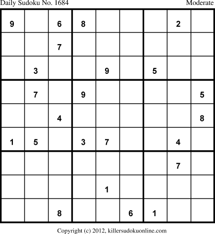 Killer Sudoku for 10/12/2012