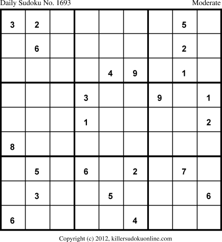 Killer Sudoku for 10/21/2012