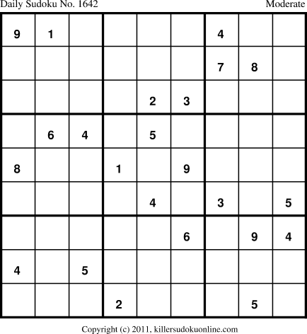 Killer Sudoku for 8/31/2012