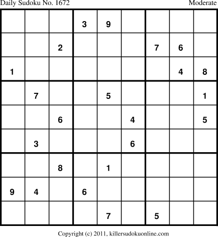 Killer Sudoku for 9/30/2012