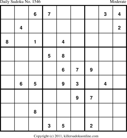 Killer Sudoku for 5/27/2012