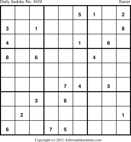 Killer Sudoku for 9/12/2012