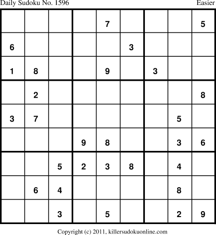 Killer Sudoku for 7/16/2012