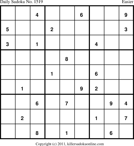 Killer Sudoku for 4/30/2012