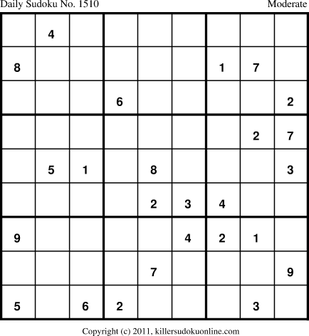 Killer Sudoku for 4/21/2012