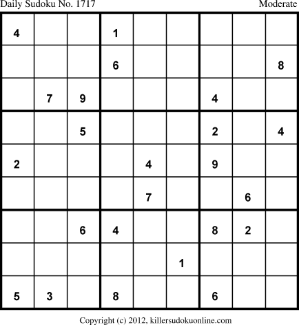 Killer Sudoku for 11/14/2012