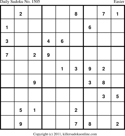 Killer Sudoku for 4/16/2012