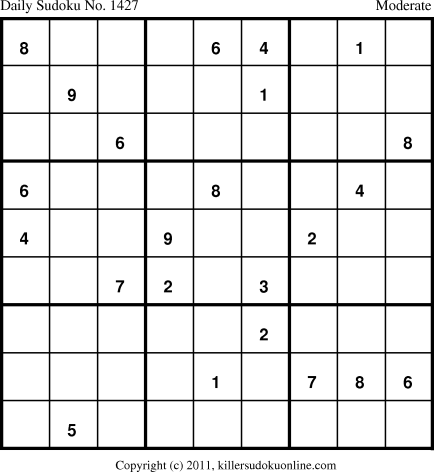 Killer Sudoku for 1/29/2012