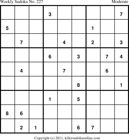 Killer Sudoku for 7/9/2012