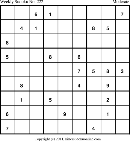 Killer Sudoku for 6/4/2012