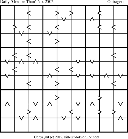 Killer Sudoku for 2/18/2013
