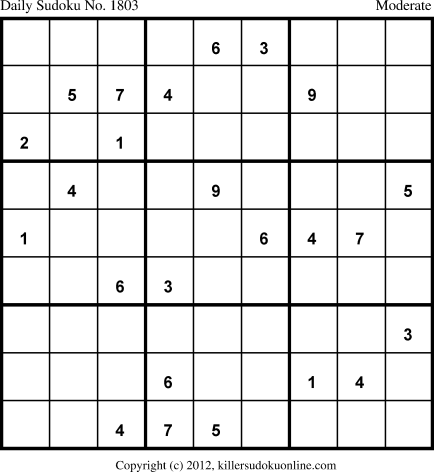 Killer Sudoku for 2/8/2013