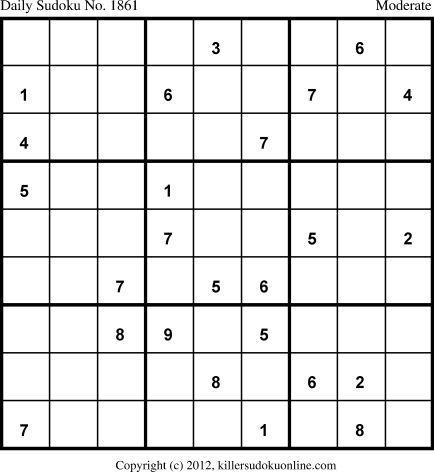 Killer Sudoku for 4/7/2013