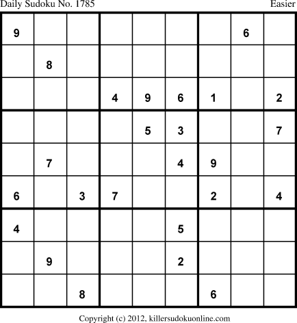 Killer Sudoku for 1/21/2013