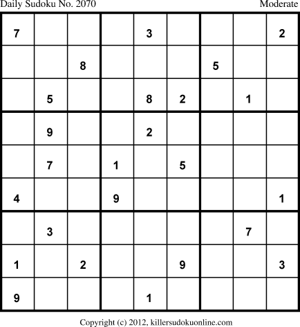 Killer Sudoku for 11/2/2013