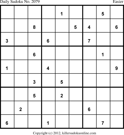 Killer Sudoku for 11/11/2013