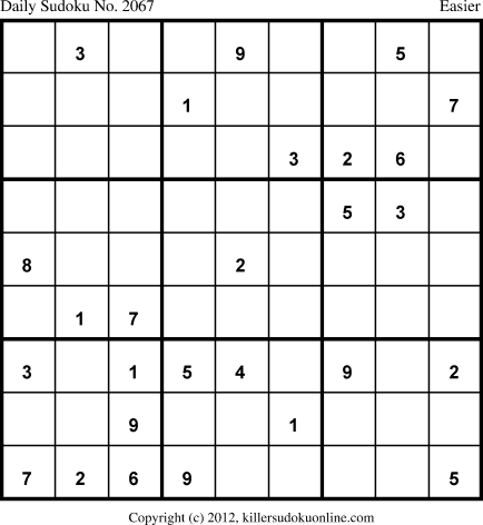 Killer Sudoku for 10/30/2013