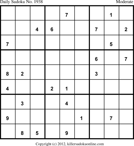 Killer Sudoku for 6/23/2013