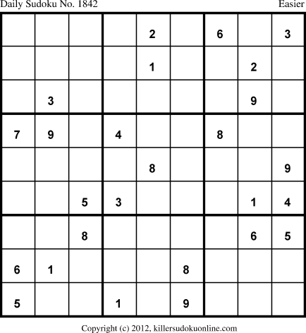 Killer Sudoku for 3/19/2013