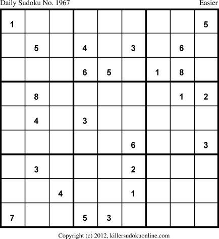 Killer Sudoku for 7/22/2013