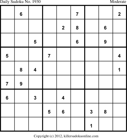 Killer Sudoku for 6/15/2013