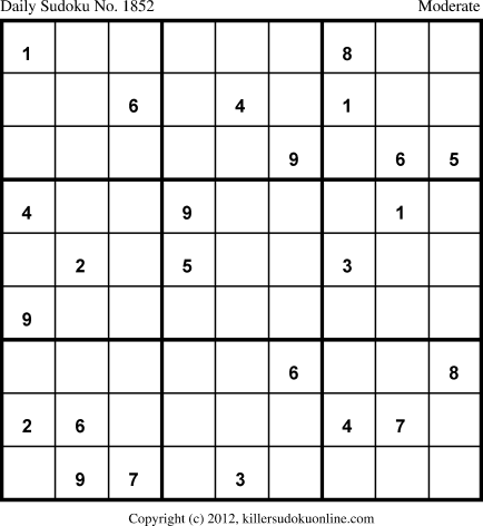 Killer Sudoku for 3/29/2013