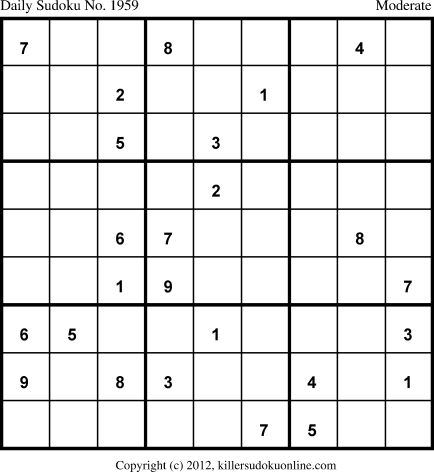 Killer Sudoku for 7/14/2013