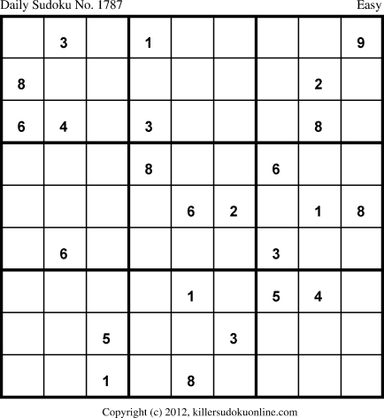 Killer Sudoku for 1/23/2013