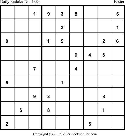 Killer Sudoku for 4/30/2013